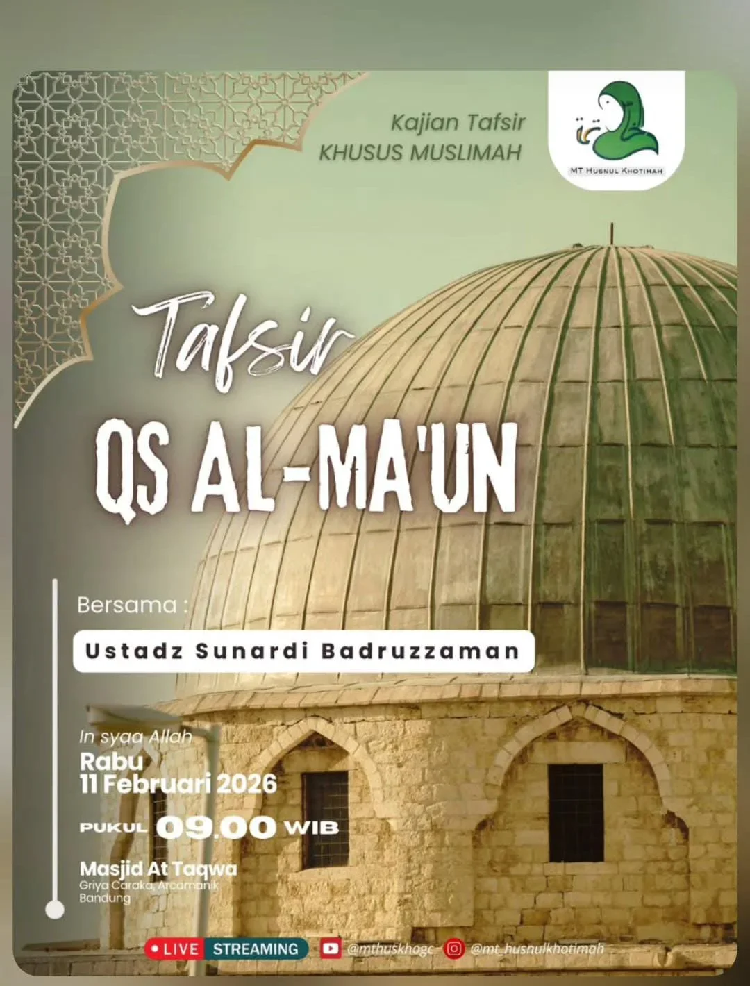 Tafsir QS Al-MA'UN